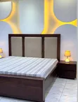 Wooden Classic Sofabed with 2 Sidebeds - 1