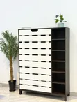 Classic Shoe Rack - Holds 25+ Shoes - 1