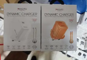 Yesido Dynamic Charger 60W GaN Adapter