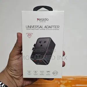 Yesido MC47 Universal Adapter 25W - 2500W Surge Protection