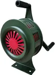 Kengele ya Siren Mwongozo - Mkono wa Crank, 120dB, Upeo wa 2000m (Kijani) - 3