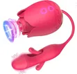 Vibrator cha Kufyonza & Dildo cha G-Spot kwa Wanawake - Njia 10 za Kufyonza - 1