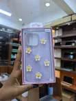 iPhone 15 Pro Max Floral Cover - Purple - 1