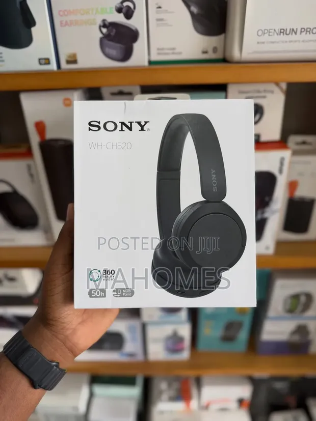 Sony WH-CH520 Wireless On-Ear Headphones - 1