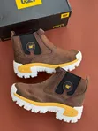 New Caterpillar Boots - Chocolate Fire - 2