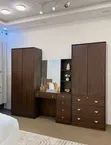 Brand New Wood-Mode Triple Wardrobe with Dressing Table - 1