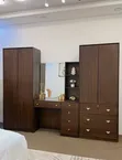 Brand New Wood-Mode Triple Wardrobe with Dressing Table - 2