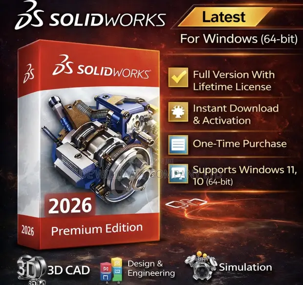 Solidworks 2026 Premium Edition (Lifetime Activation) - 1