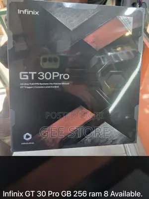 New Infinix GT 30 Pro 5G 256GB Black