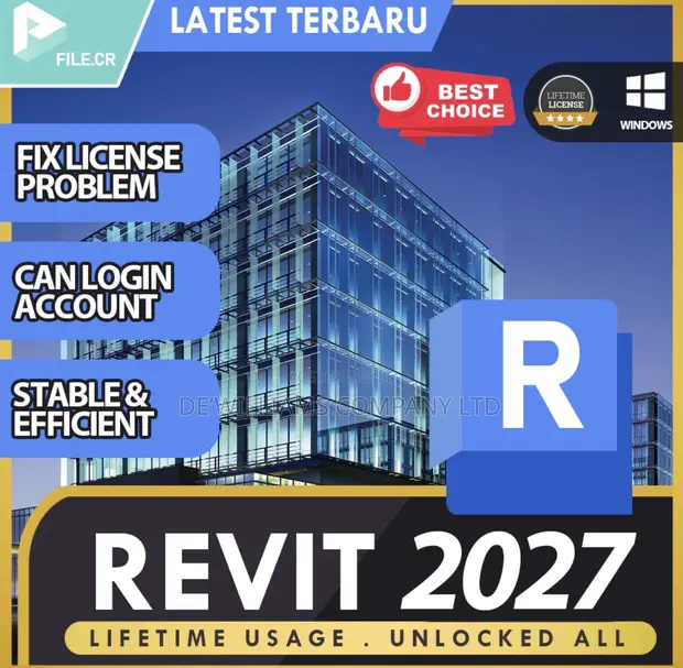 Autodesk Revit 2027 Uanzishaji wa Maisha Yote - 1