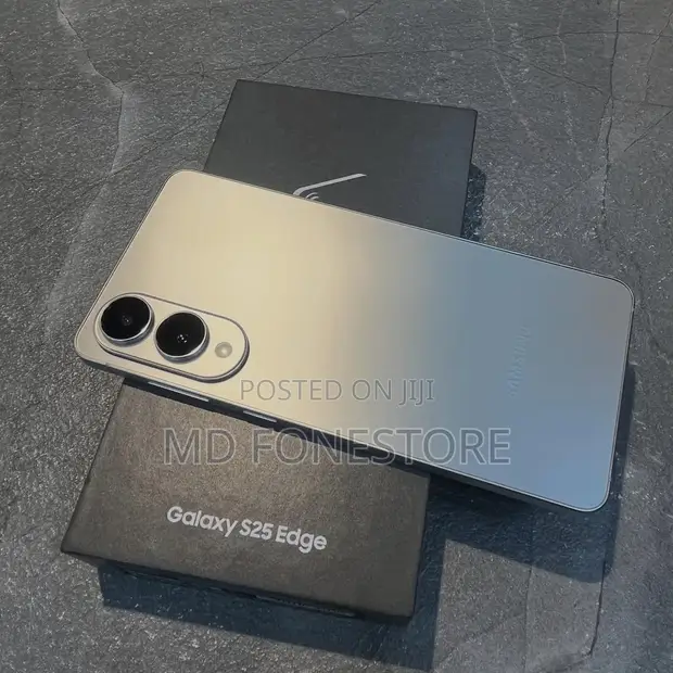 New Samsung Galaxy S25 Edge 256GB Silver - 1