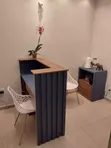 Classic Reception Table with 1 Drawer - 1