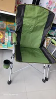Folding Outdoor Chair with Cup Holder - 2