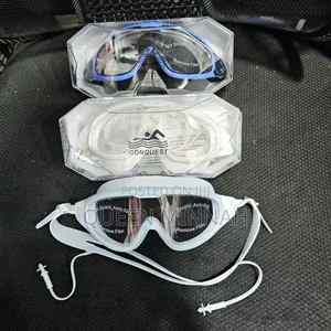 CONQUEST Swimming Goggles with Anti-Fog and UV Protection