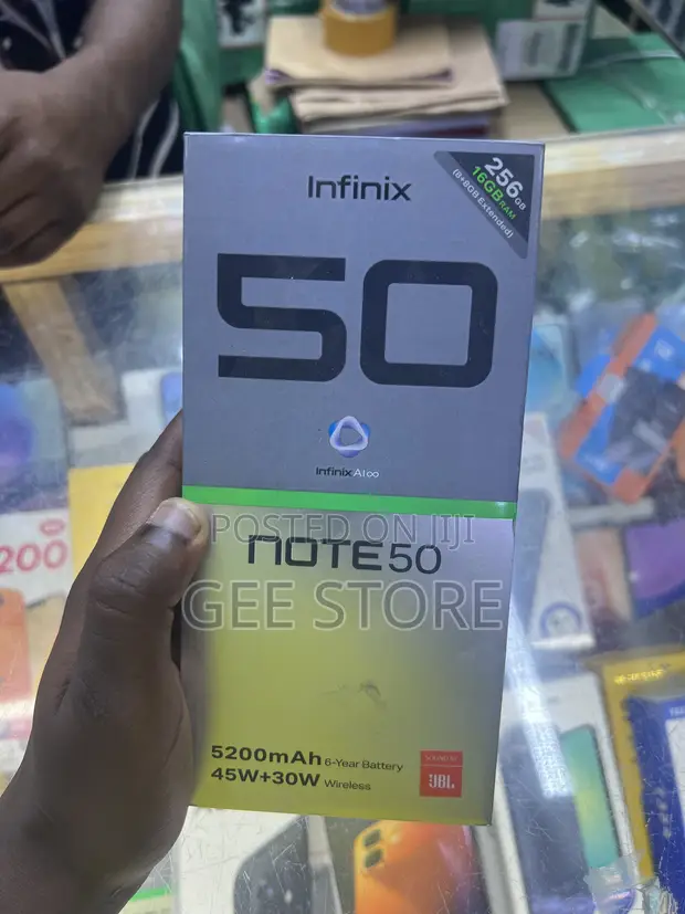New Infinix Note 5 64GB Black - 1