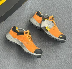 New Caterpillar Orange Outdoor Hiking Boots