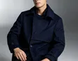 Men's Dark Blue Jacket - Free Size - 1