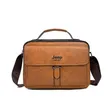 Jeep Men's Genuine Leather Handbag - 2