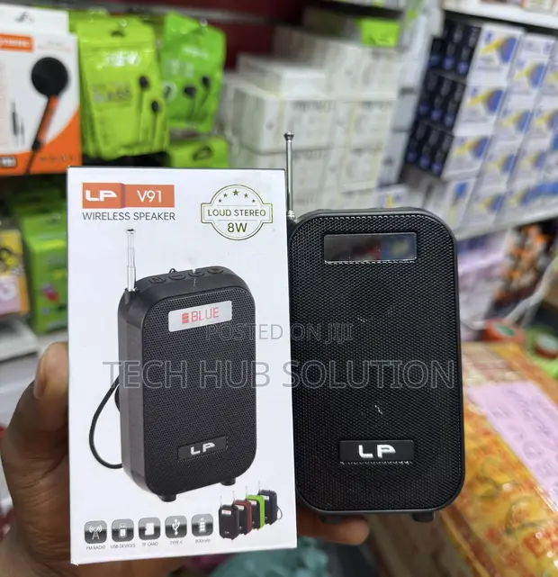 LP V91 Spika Portable ya Bluetooth - 1