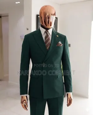 Ricardo Navy Green Turkey Suit