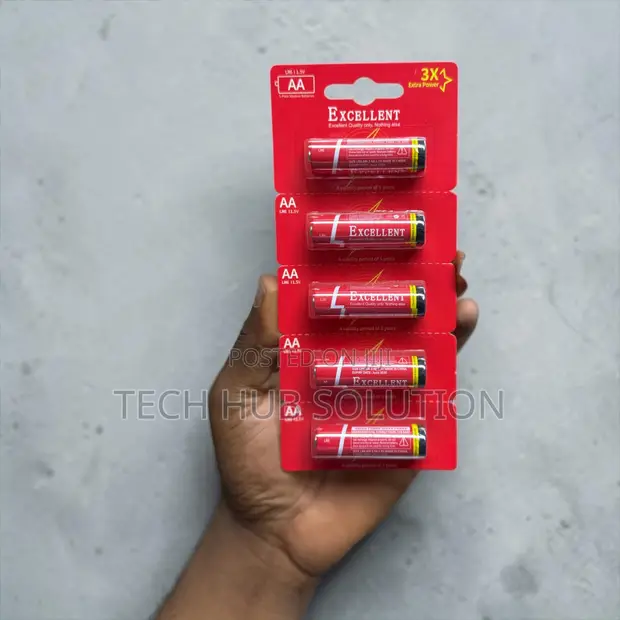 Excellent AA Alkaline Batteries - 1