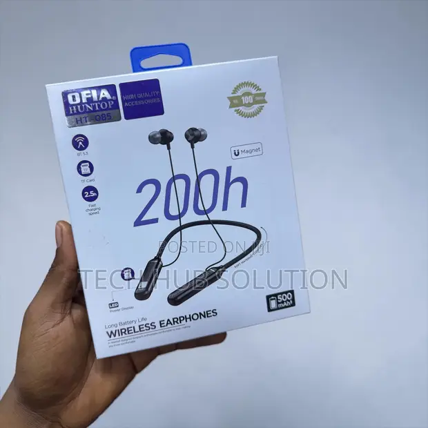 Ofia HT-085 Wireless Bluetooth Earphones - 1