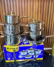 Seti ya Sufuria ya FLANEK ya Stainless Steel - 2