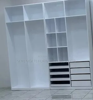 Classic Open Wardrobe with Drawers