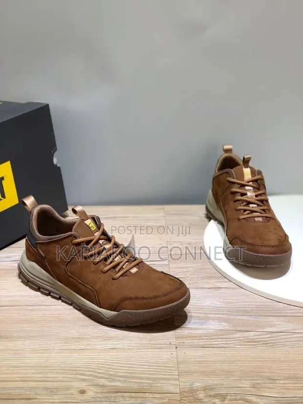 Caterpillar Fur-Lined Boots - Brown - 1