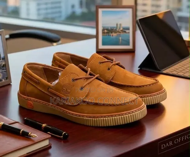 Timberland Orange Duck Boots - 1