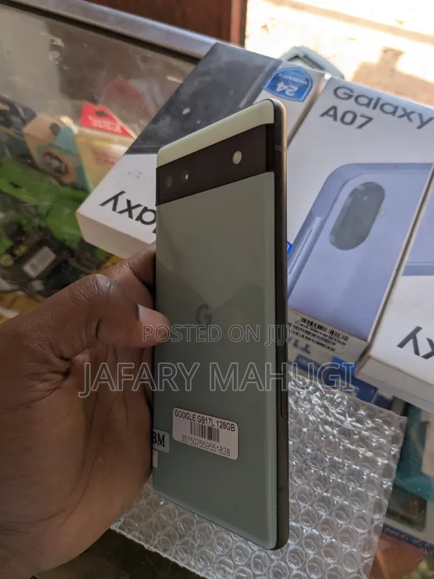 Google Pixel 6a 128GB Mpya Kijivu - 1