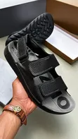 New Black Ecco Sandals - 1