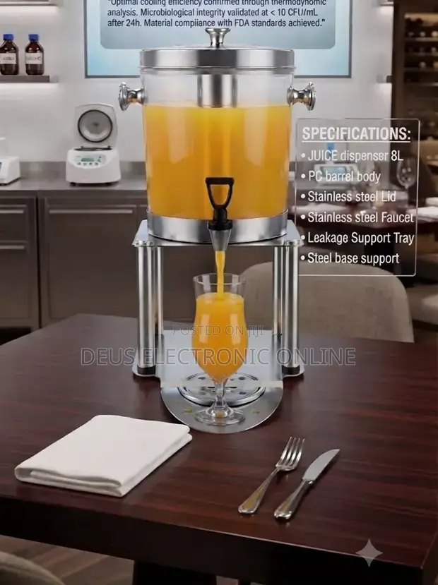Brand New Raf 8L Juice Dispenser - 1