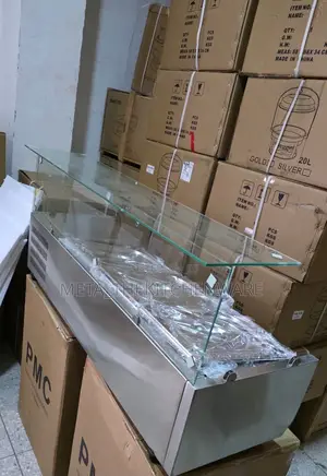 Salad Bar ya Kibiashara yenye Static Cooling - 3x1/4 GN