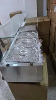 Salad Bar ya Kibiashara yenye Static Cooling - 3x1/4 GN - 2