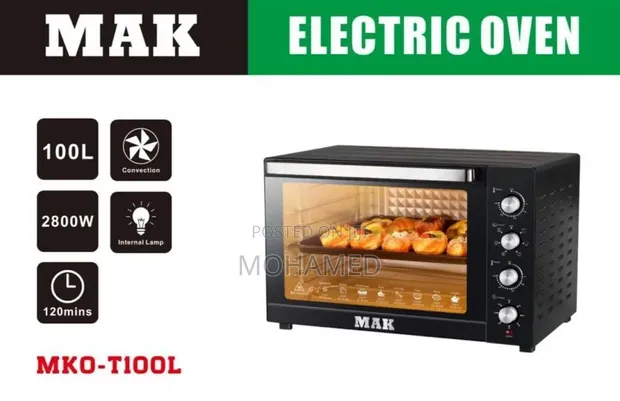 Mak Electric Oven L100 - 100 Litres - 1