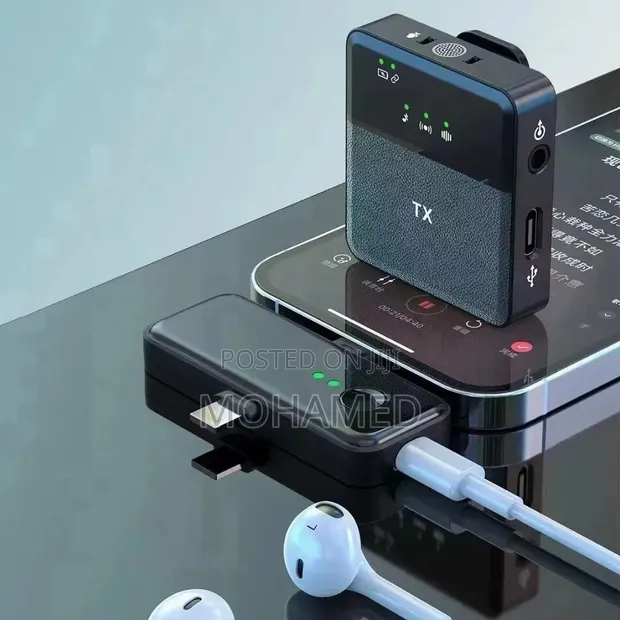 Lavalier Microphone for Phones & Cameras - 1