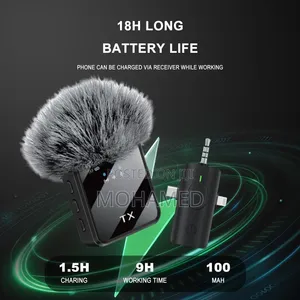Lavalier Microphone for Phones & Cameras