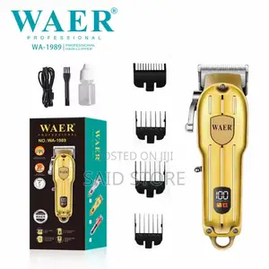 WAER Wholesale Mkasi wa Nywele Unaoweza Kuchajiwa