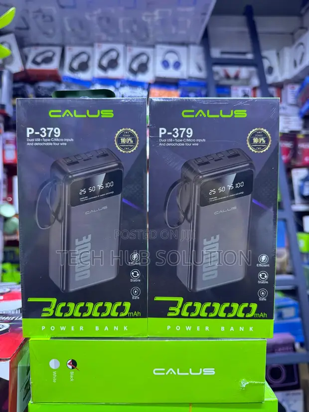 Calus P379 Power Bank - Portable Fast Charging Battery - 1