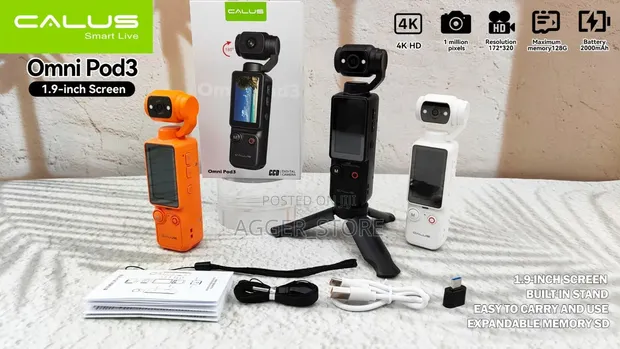 Calus Smart Live Omni Pod3 Kamera ya Dijitali ya Vlogging - 1