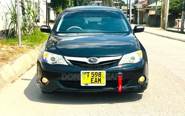 Subaru Impreza 2008 Nyeusi - 1