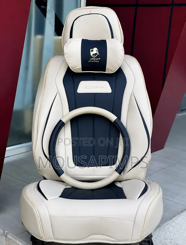 Cushion Leather Seat Covers - Durable - 1