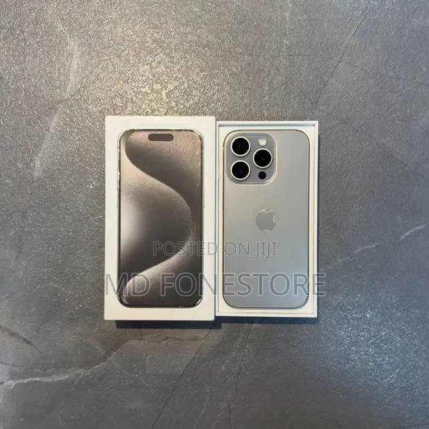 New Apple iPhone 15 Pro 256GB Silver - 1