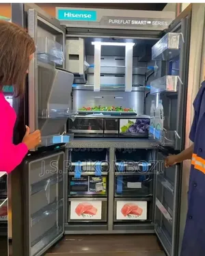 Hisense Fridge H750FSB-IDLS 536L
