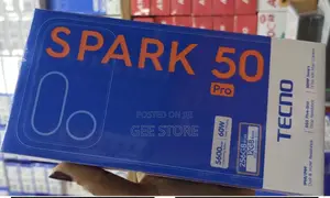 New Tecno Spark 50 Pro 256GB Black