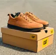 Men's Caterpillar Leather Shoes - Casual Design - 4