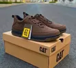 Men's Caterpillar Leather Shoes - Casual Design - 5