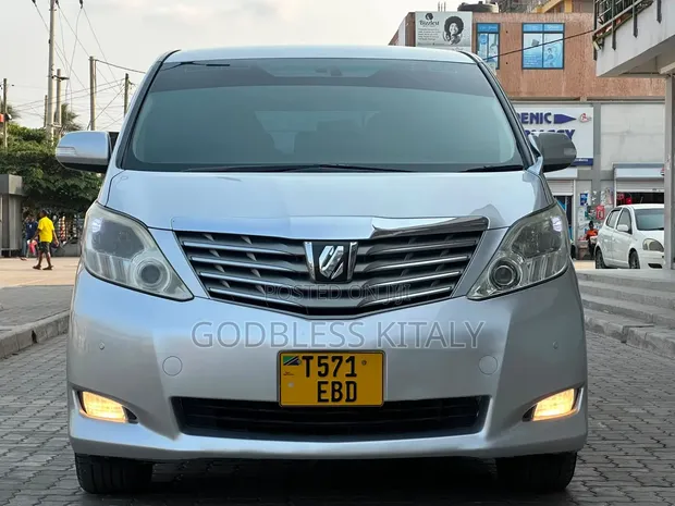 Toyota Alphard 2008 Silver - 1