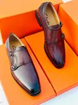 Viatu vya Wanaume vya Clarks vya Ngozi Moccasins - 3